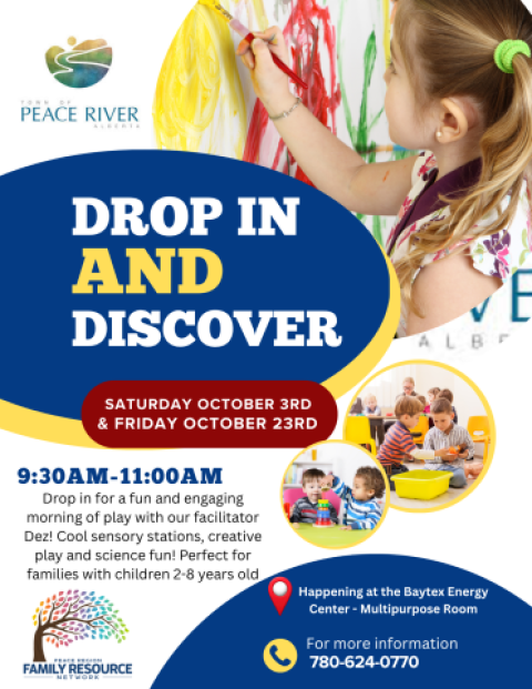 Free Drop-in Play Program for families with children 0-8