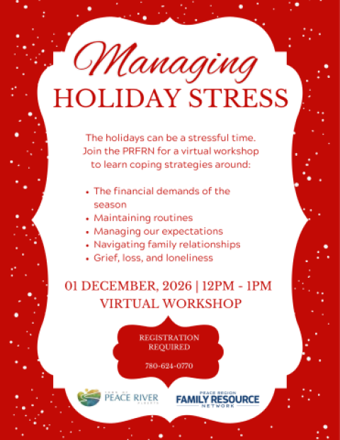 Managing Holiday Stress- Virtual Parenting Workshop