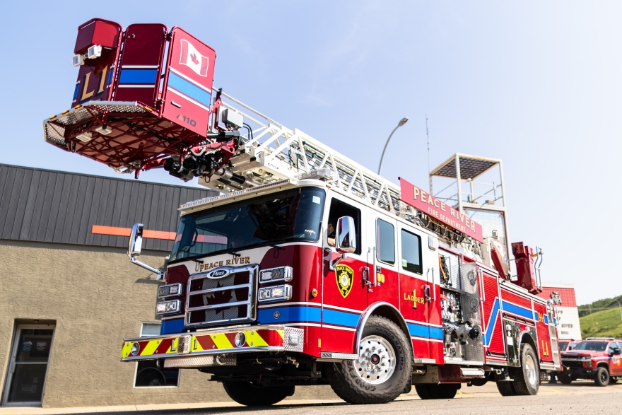 Fire Department Ladder Truck