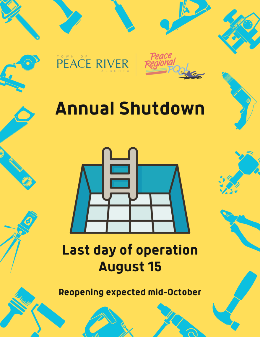 Annual shutdown is coming soon. Our last day of operation is August 15th, with reopening expected mid-October.