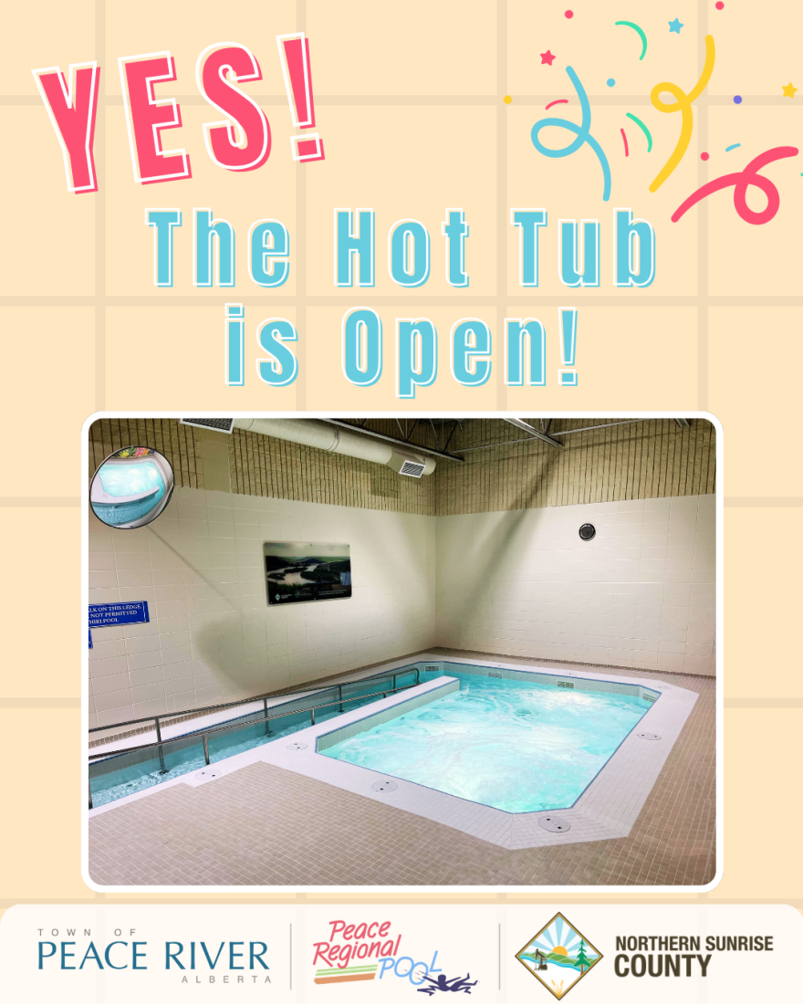 The Hot Tub is now open!